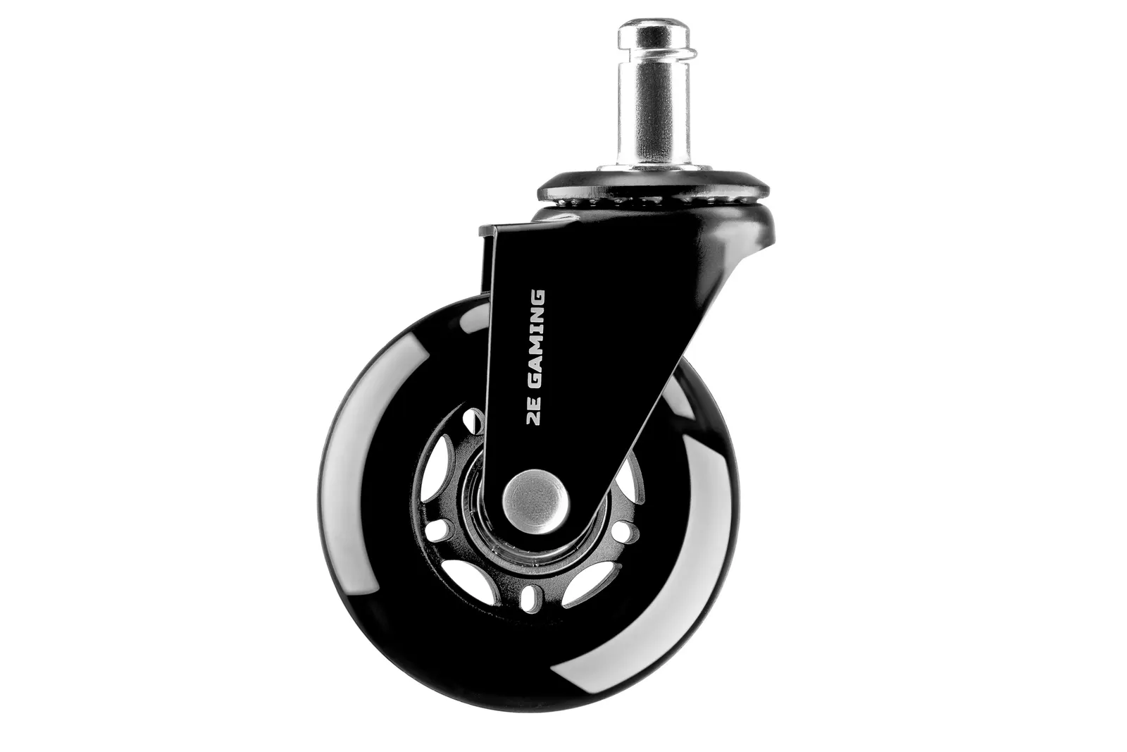 სავარძლის აქსესუარი Set of wheels 2E GAMING UNIVERSAL 64 mm (5 pcs.) Black