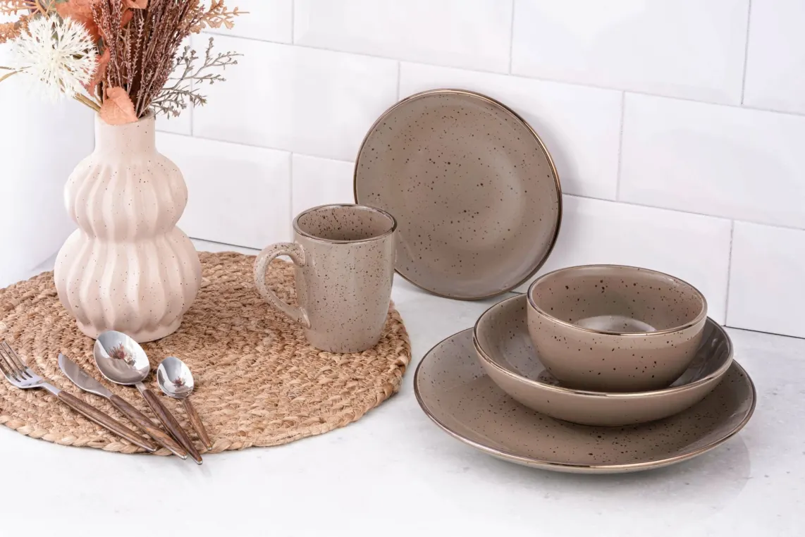 ARDESTO Mug Emilia, 360ml, ceramic, brown