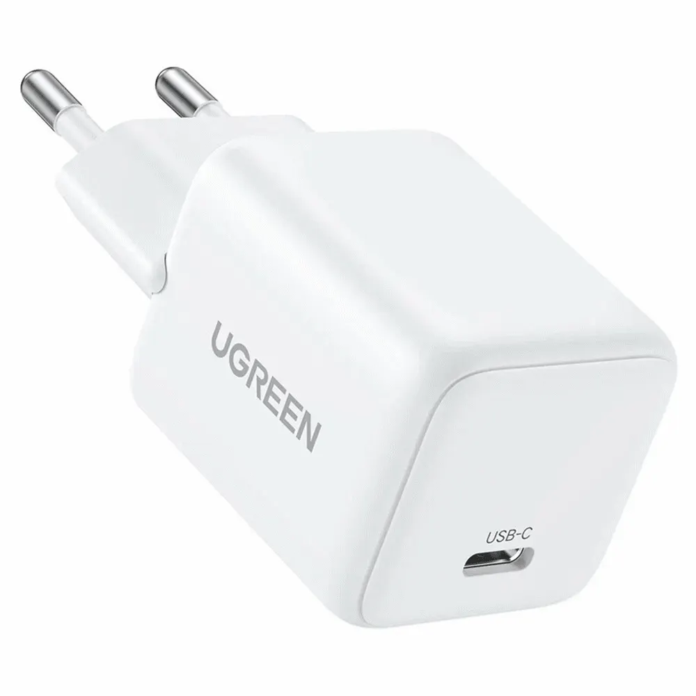 მობილურის დამტენი UGREEN X512 (55554), 20W, Type-C GaN Fast Charger, White