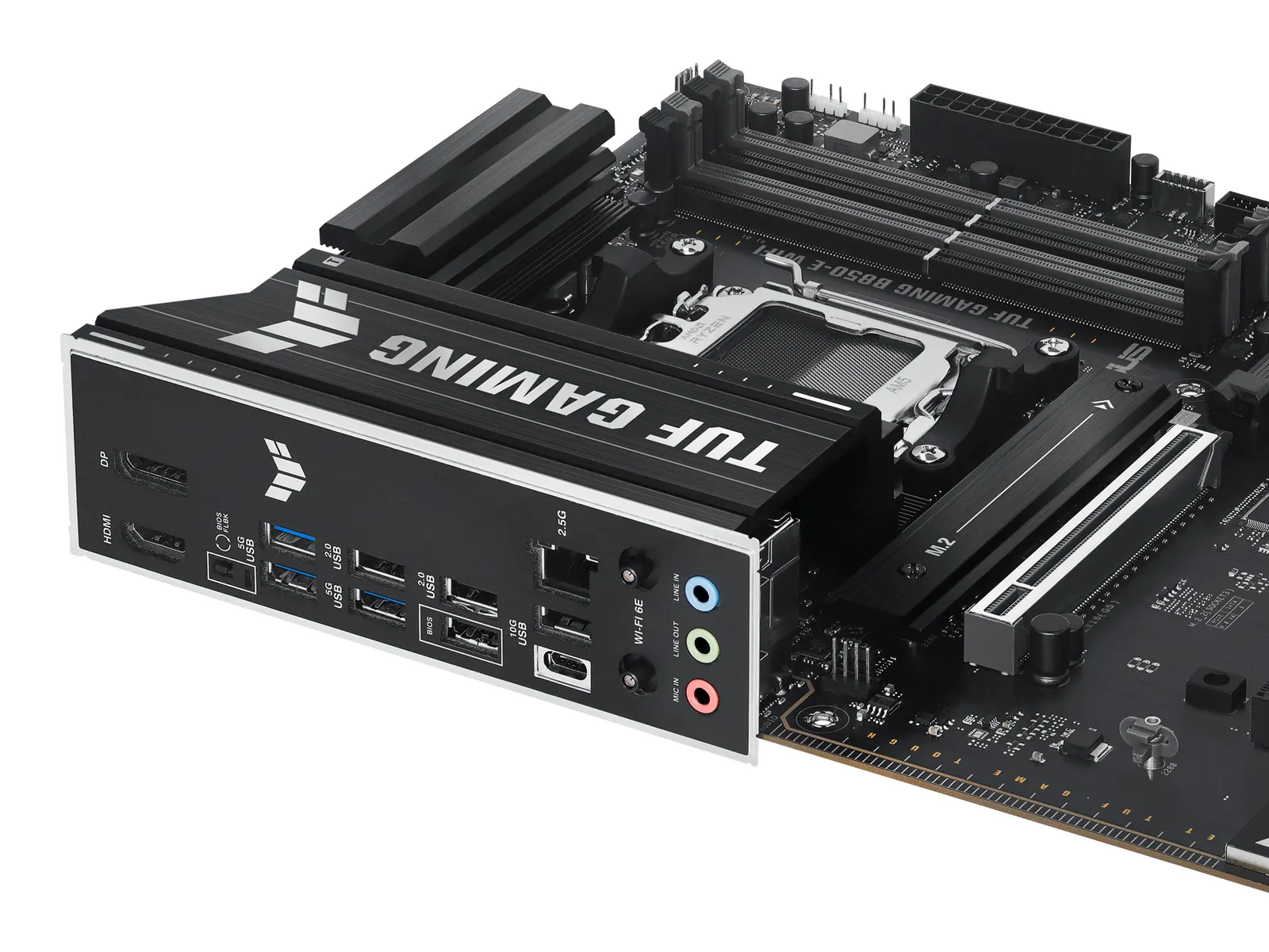 დედაპლატა ASUS Motherboard TUF GAMING B850-E WIFI sAM5 B850 4xDDR5 M.2 HDMI DP WiFi BT ATX