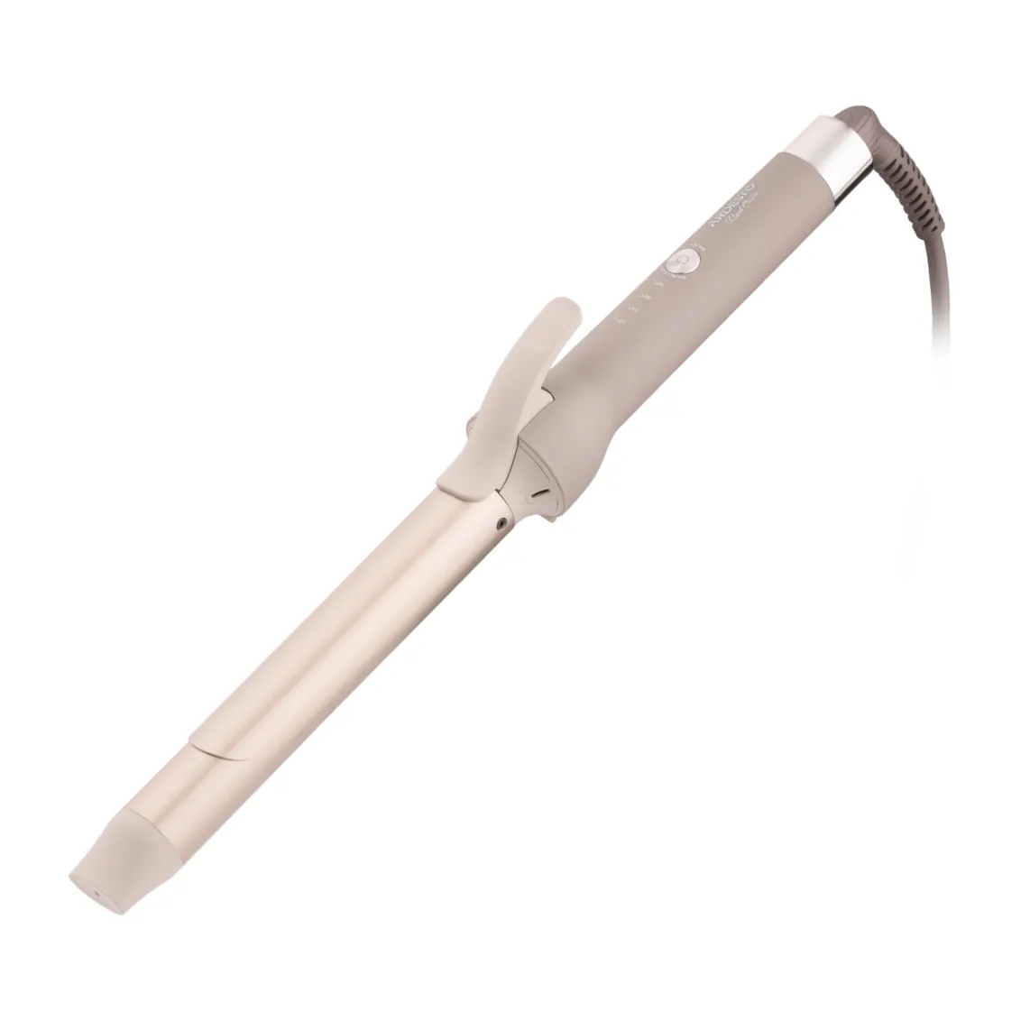 თმის დასახვევი Ardesto Curling iron Pearl Cream HC-Y700PERL, 48W, >200C, display, ceramics, beige