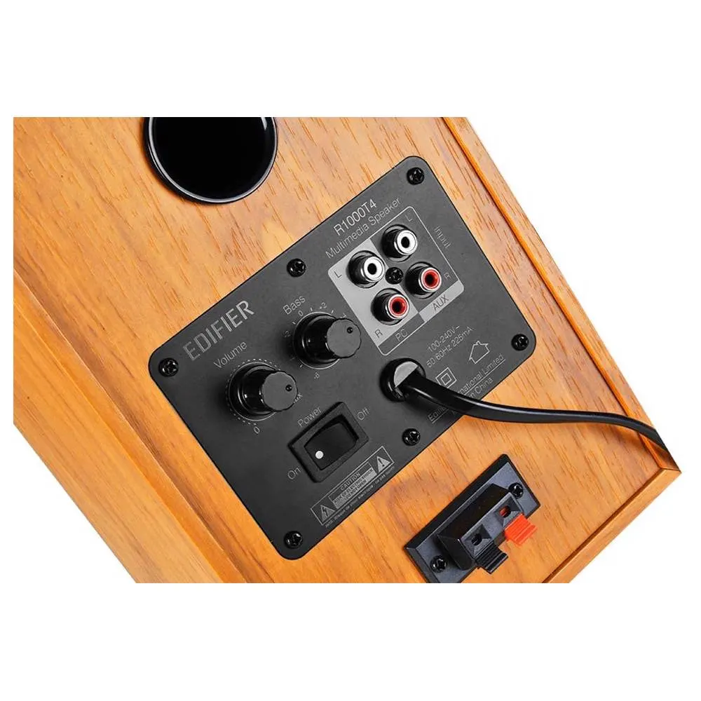 Edifier Studio R1000T4B 2.0 bookshelf speaker Brown