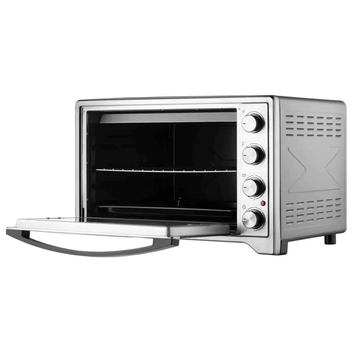 ARDESTO Electric oven , 60L, 2200W, mech., convection, double glass, grey