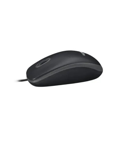Logitech, B100, Mouse Black