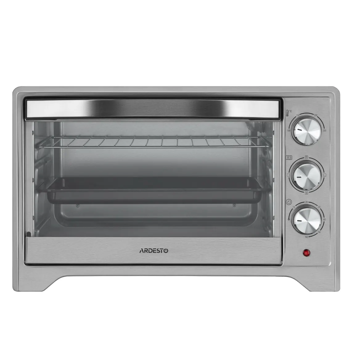 ელექტრო ღუმელი ARDESTO Electric oven, 33L, 1627W, mech., convection, grey