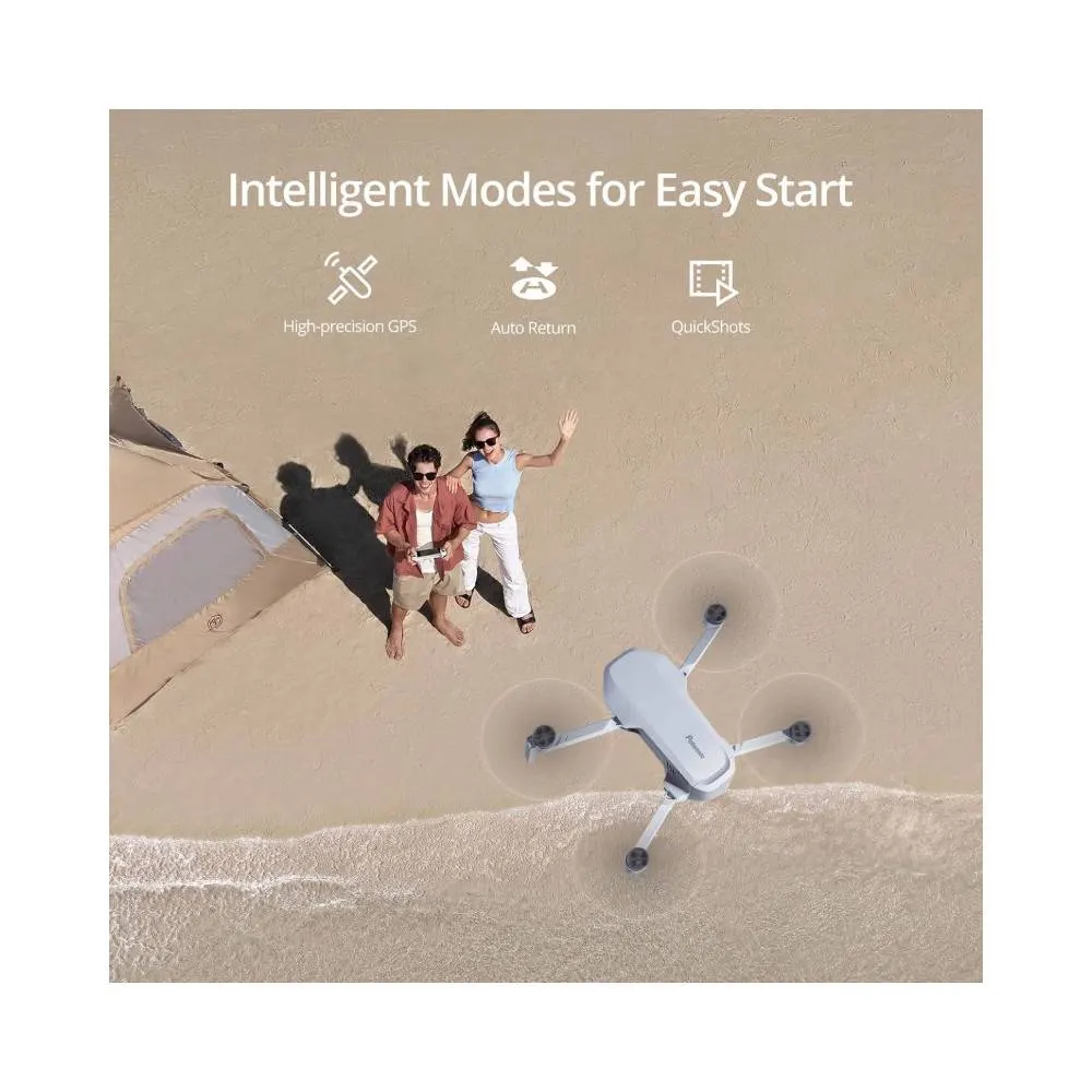 Potensic Drone ATOM (Fly More Combo) 3 batteries in total Grey