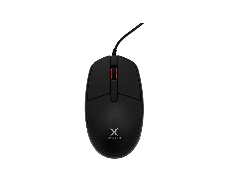 Vertex VX-101B Wired Optical Mouse Black