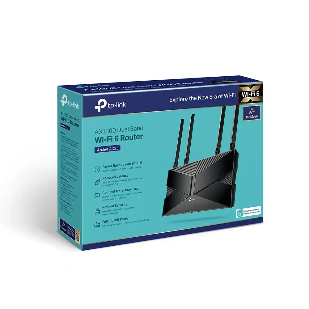 TP-Link, Archer AX23, AX1800 Wi-Fi 6 Router