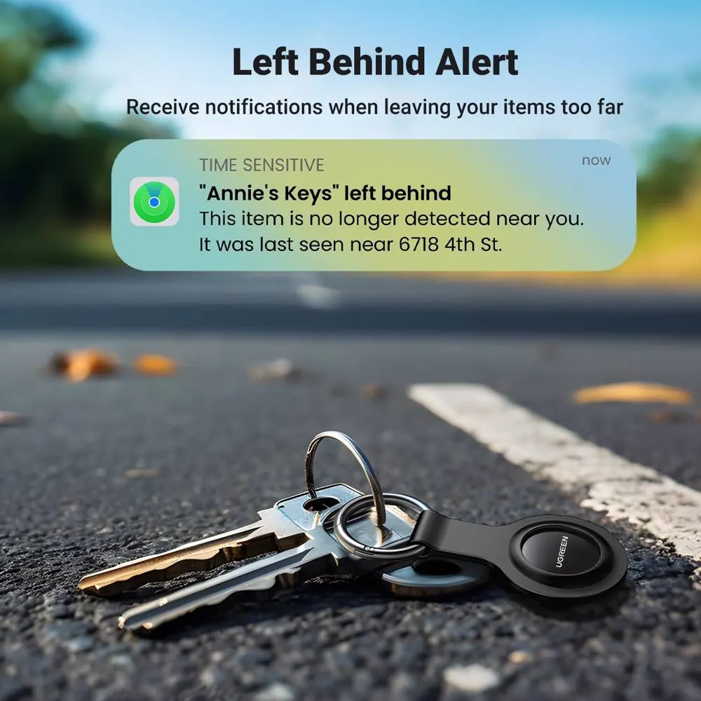 Smart Tag UGREEN CM520 (60387), Apple Certified, Smart Bluetooth Finder, Black