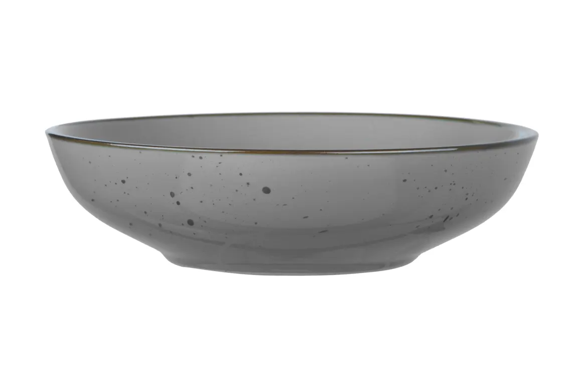 თეფში ARDESTO Ardest Soup plate Bagheria, 20 cm, Grey, ceramics