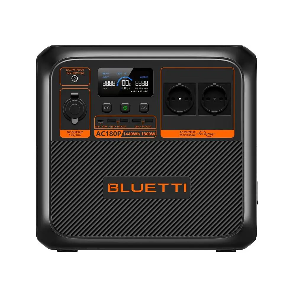 AC180P/GE Bluetti AC180P Portable Power Station 1800W/1440Wh
