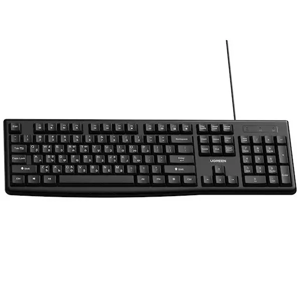 UGREEN, MK003,MU007, Keyboard + Mouse (Combo) Black
