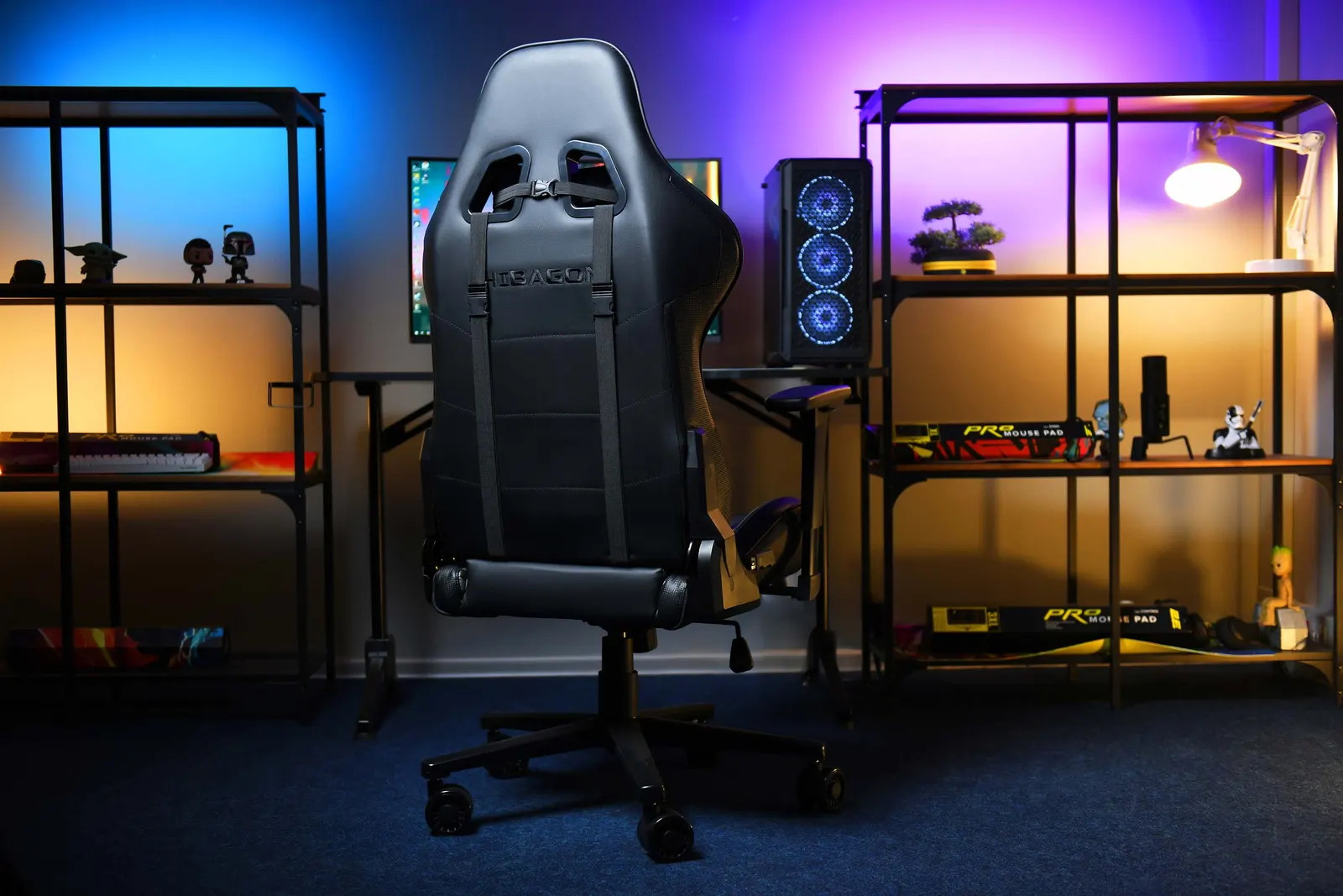 2E GAMING Chair HIBAGON Black/Camo