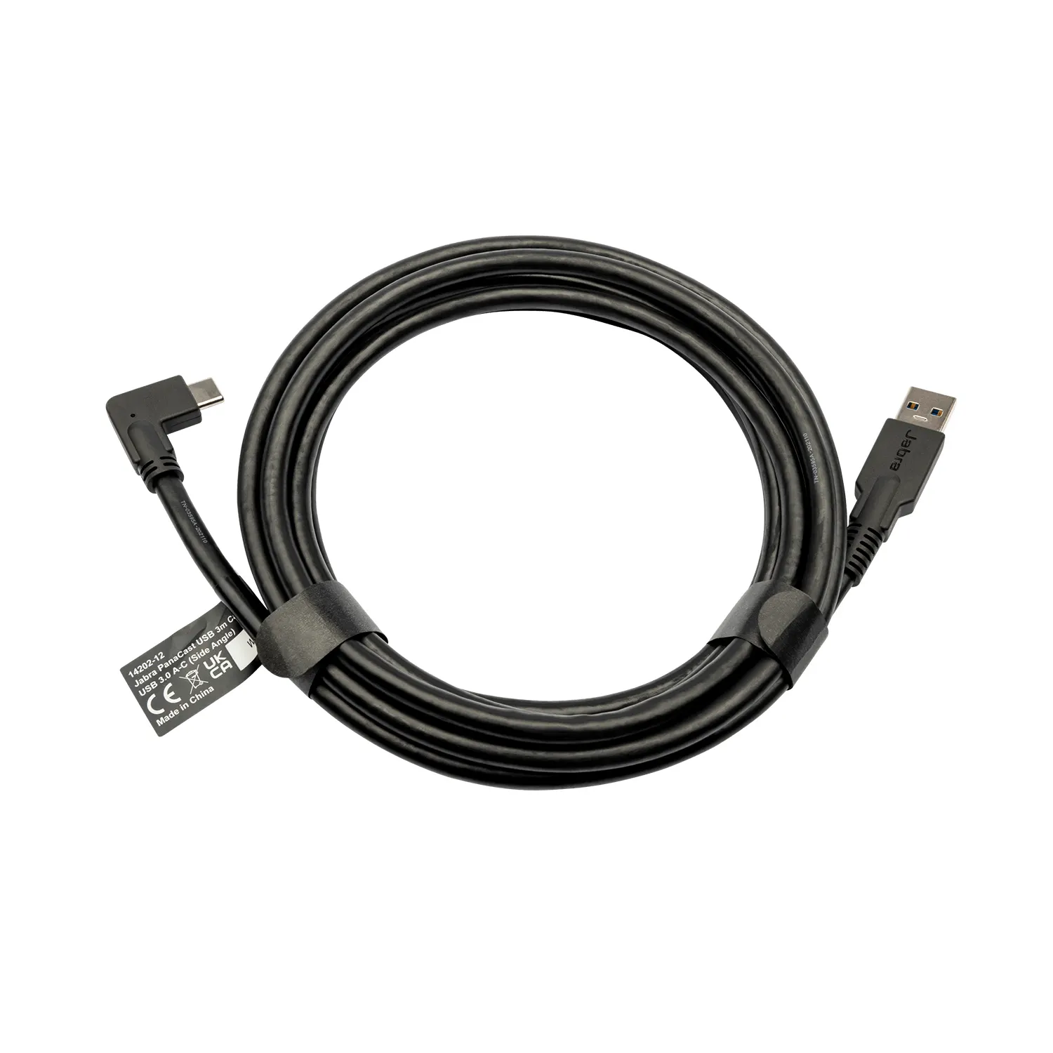 Jabra PanaCast USB Cable, USB 3.0, 3m, USB-C & straight USB-A