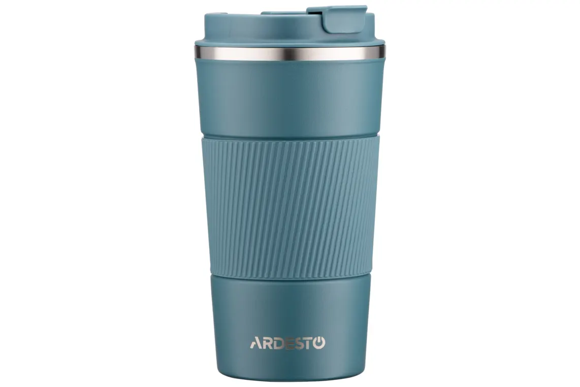 თერმოჭიქა Ardesto Travel mug Urban, 500ml, stainless steel, dark blue