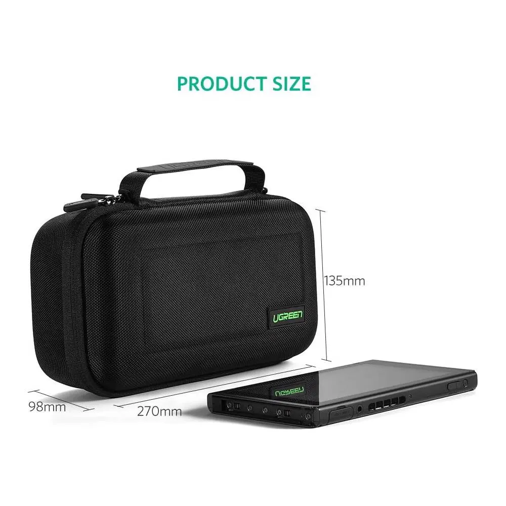 Organizer UGREEN LP145 (50275), Case Box For Nintendo Switch And Accessories, Black