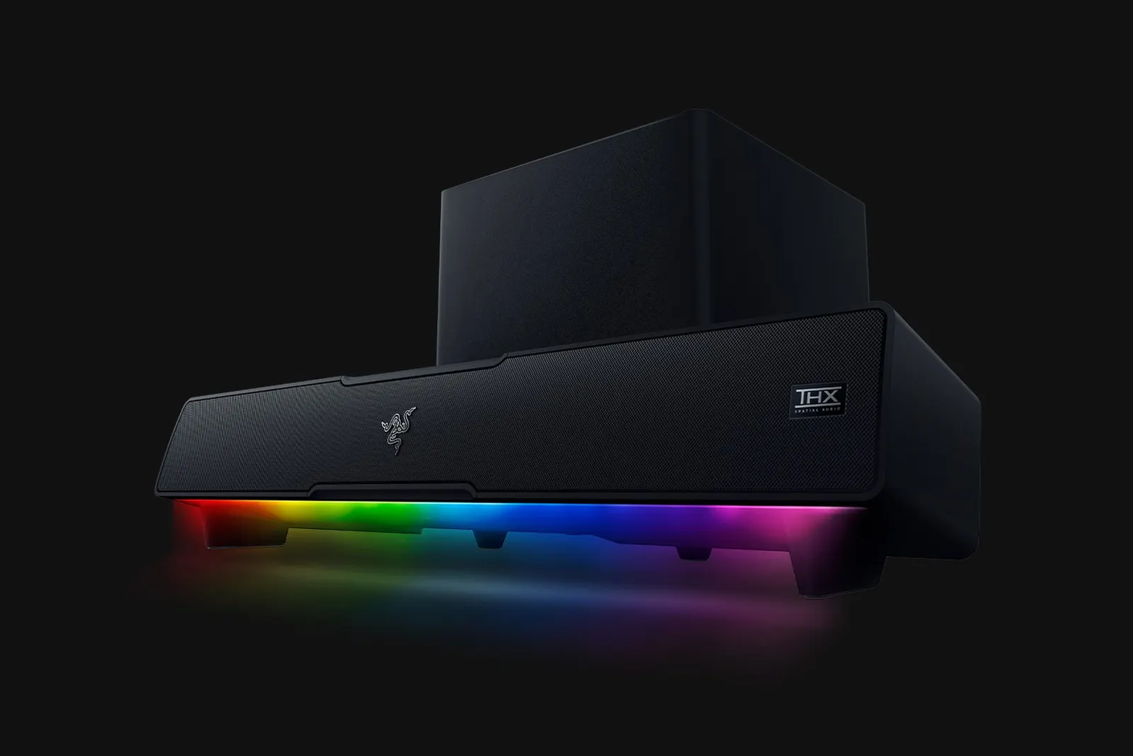 დინამიკი Razer Leviathan V2 7.1 USB-A/BT RGB, black