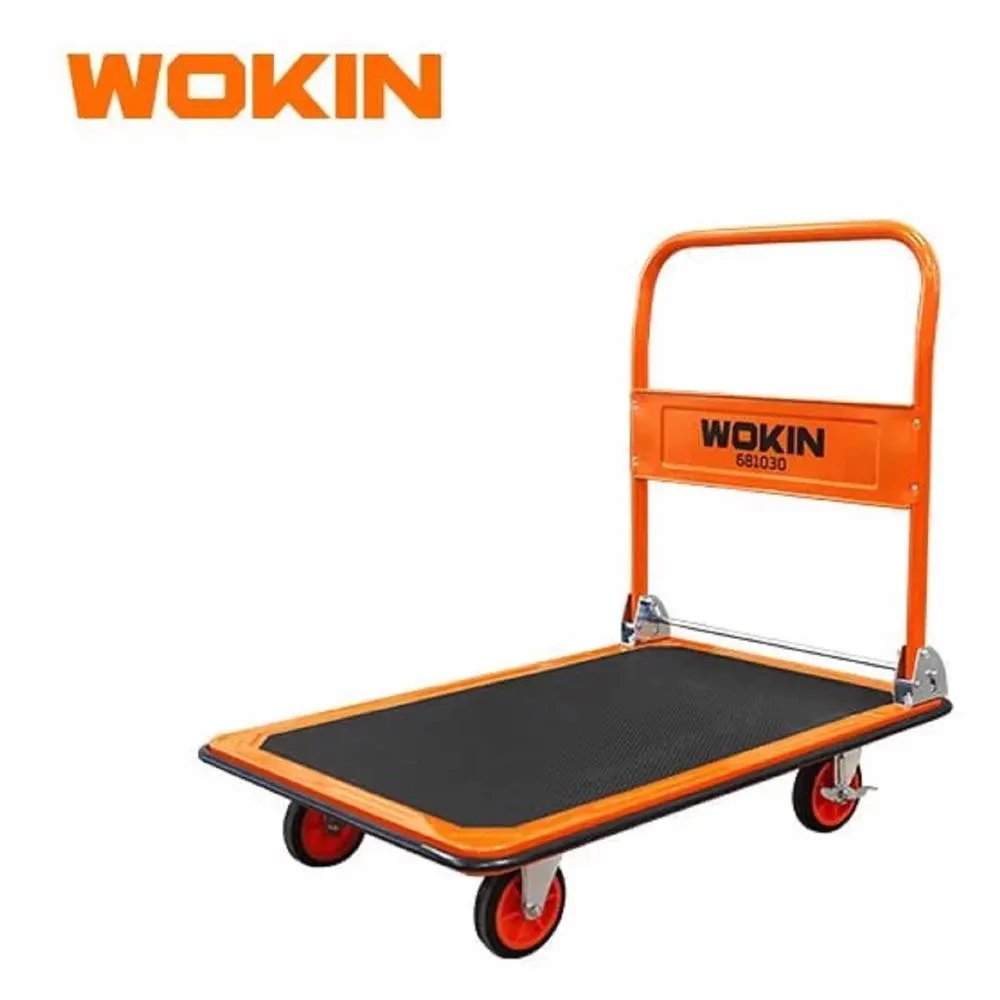 დასაკეცი ურიკა Wokin 681030, 300Kg, Foldable Platform Hand Truck, Orange
