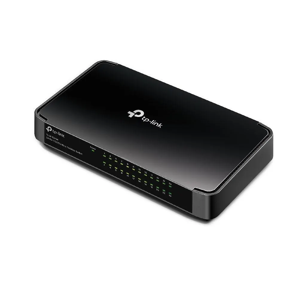 TP-Link, TL-SF1024M, 24-Port 10/100Mbps Desktop Switch
