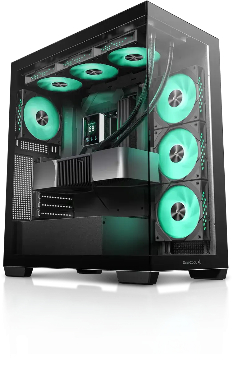 ქეისი Deepcool, CG580 4F V2, Case Black