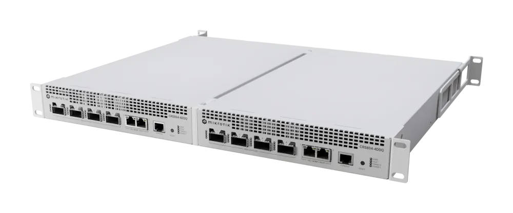 მართვადი სვიჩი - CRS804 DDQ, MikroTik CRS804-4DDQ-hRM