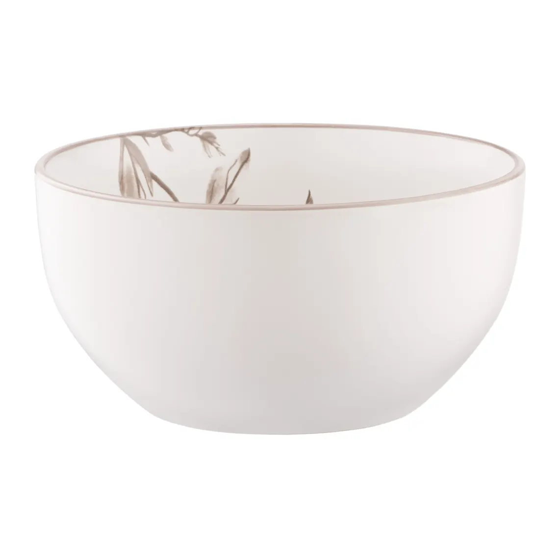 ჯამი Bowl ARDESTO Asti, 670ml, 14.2cm, ceramic, white-beige