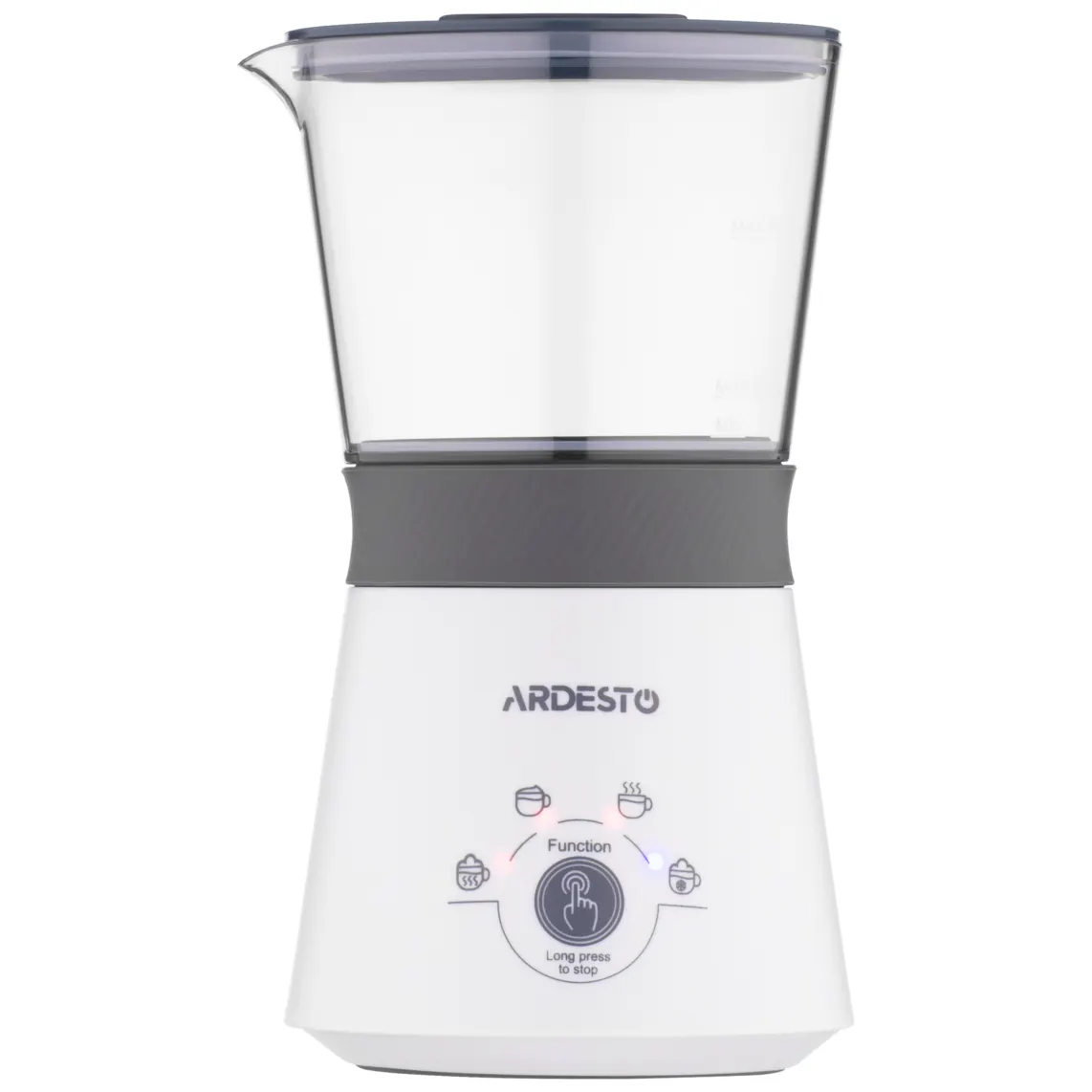 რძის ასაქაფებელი Ardesto Milk frother&heater 300W, tank capacity-330ml, white