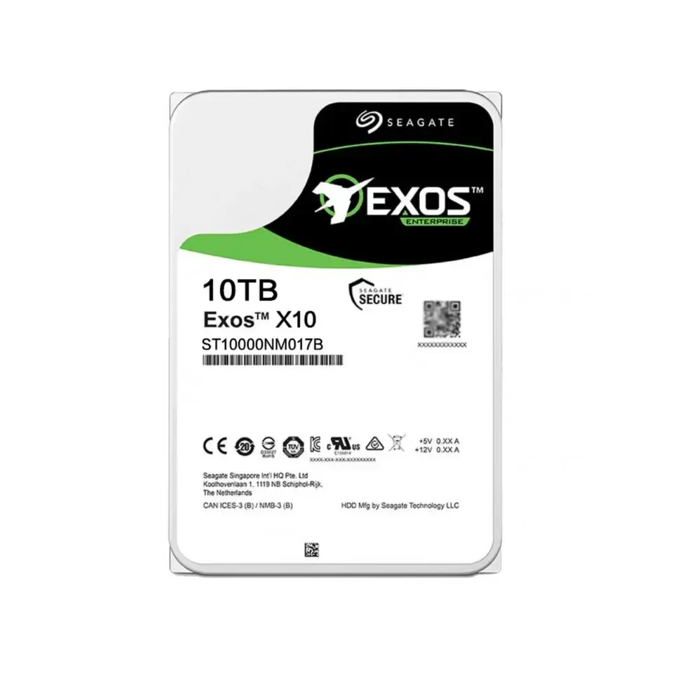 მყარი დისკი Seagate, Exos 7E10 ST10000NM017B 10TB, HDD