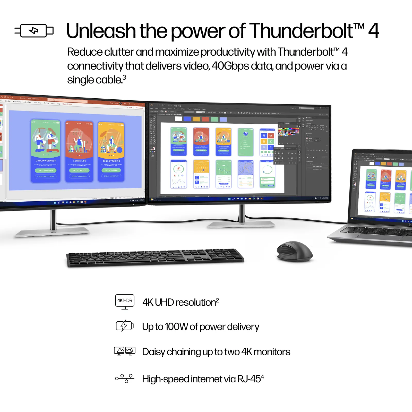 HP S7 Pro 732pk 32" IPS 4K Silver