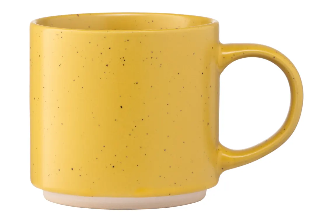 კათხა Ardesto Mug Alcor, 420ml, ceramics, yellow