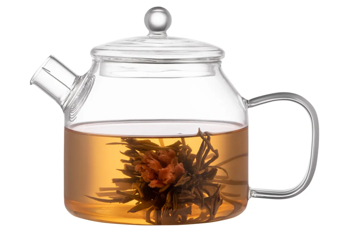 ჩაიდანი Ardesto Teapot, 1000ml, borosilicate glass,transparent