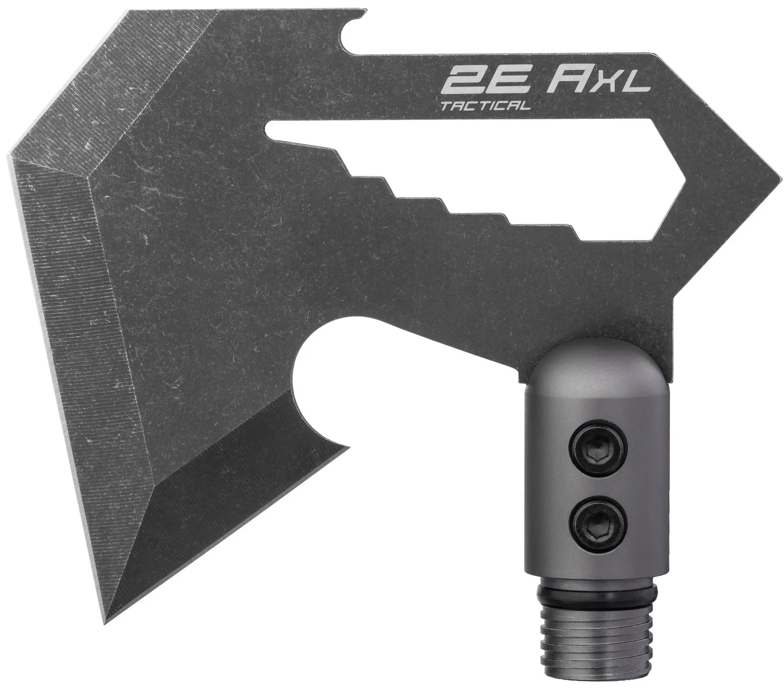 ცული 2E Ax head Axl Gray for tactical multitool shovels, with hexagon