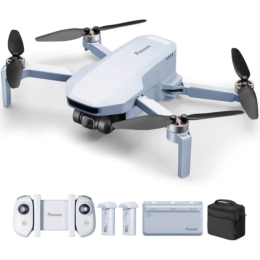Potensic Drone ATOM SE (Expansion Kit) 3 batteries in total Grey