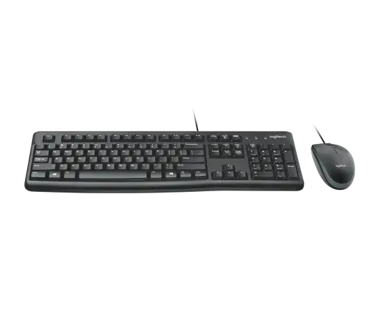 კლავიატურა logitech, MK120, Keyboard + Mouse Black