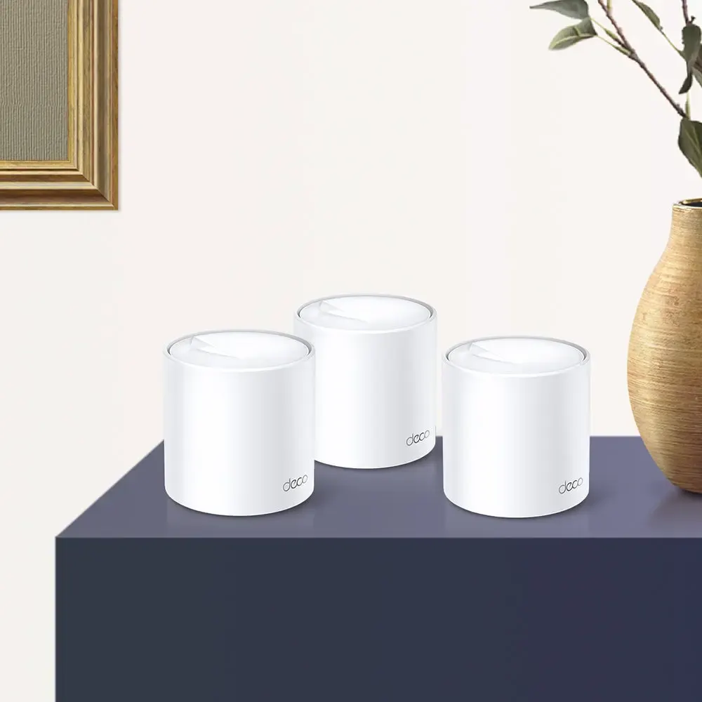 TP-Link, Deco X20(3-pack), AX1800 Whole Home Mesh Wi-Fi 6 System