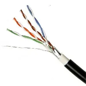 05212400, ITD, CAT5E FTP, 24AWG,0.50MM, CU(100%), 4PAIRS, Outdoor 305m/box