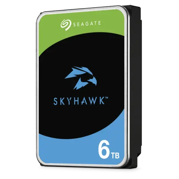 SkyHawk ST6000VX009, SEAGATE, HDD, 6TB (Surveillance) HDD SATA 6Gb/s 3.5" 5900rpm, 2 years warranty.