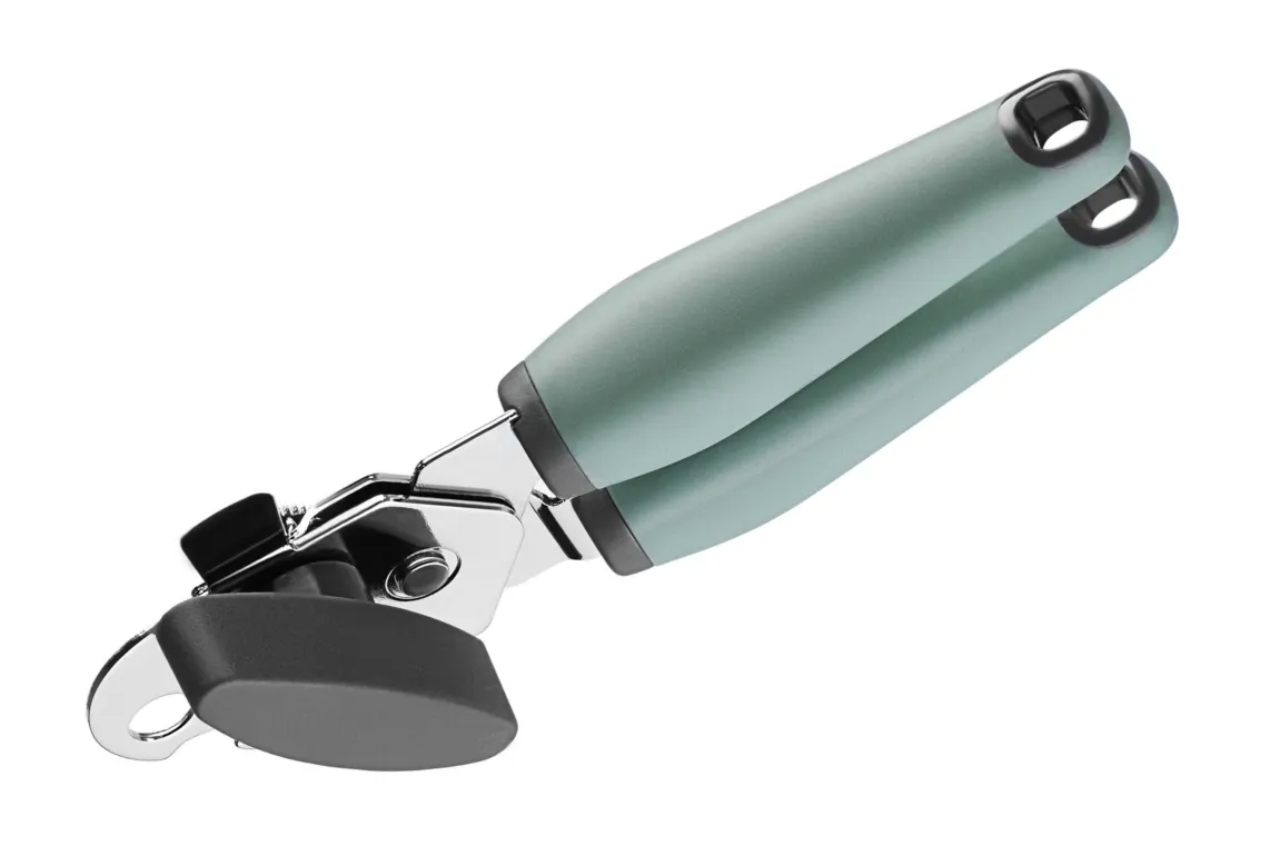 ARDESTO Can opener Gemini, gray/green, iron, pp with soft touch