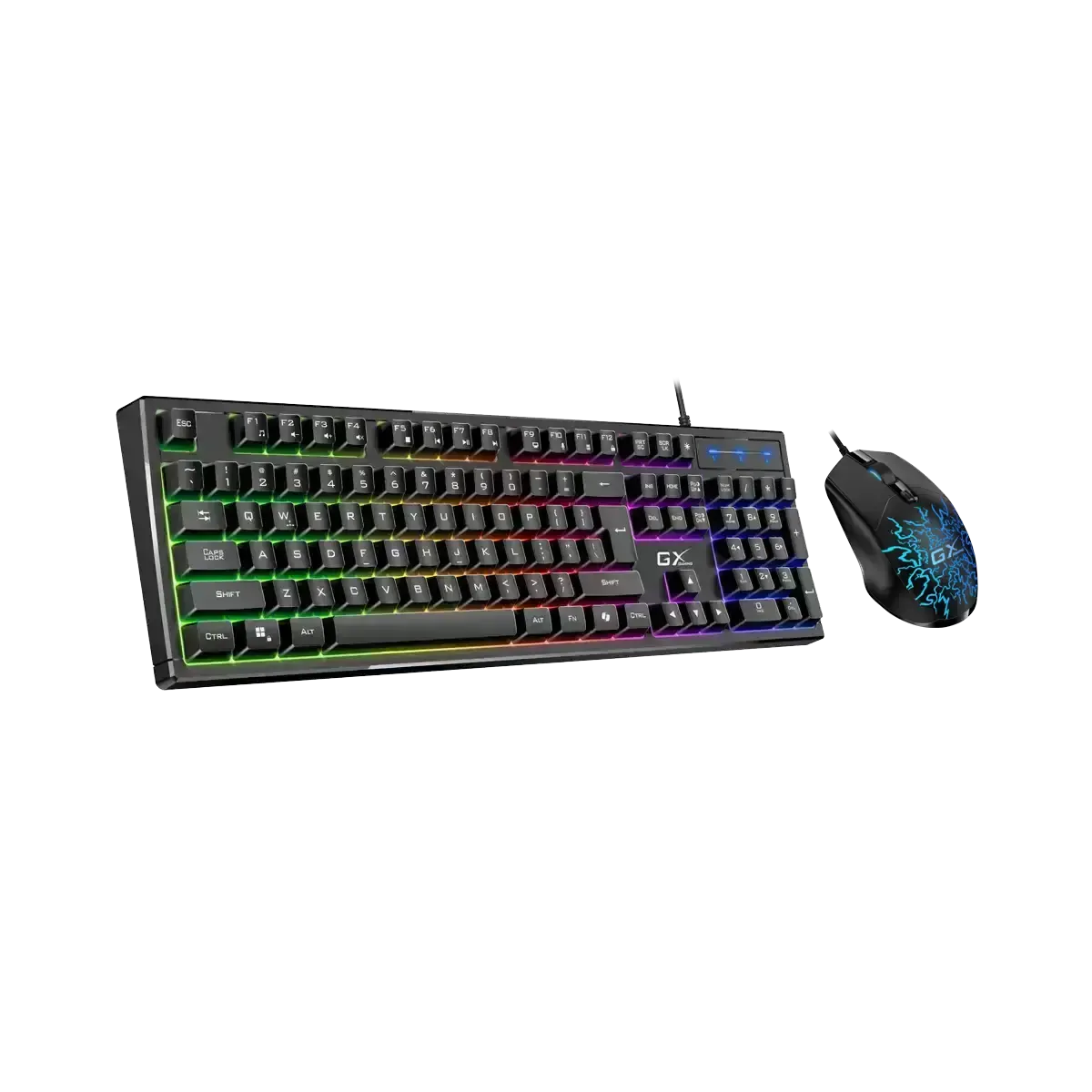 კლავიატურა Genius, Scorpion KM-GX3, AI Copilot Key, Keyboard + Mouse, Black