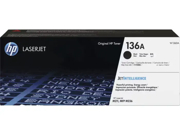 PRINTERMAYIN, Laser toner cartridge W1360A 136a with chip