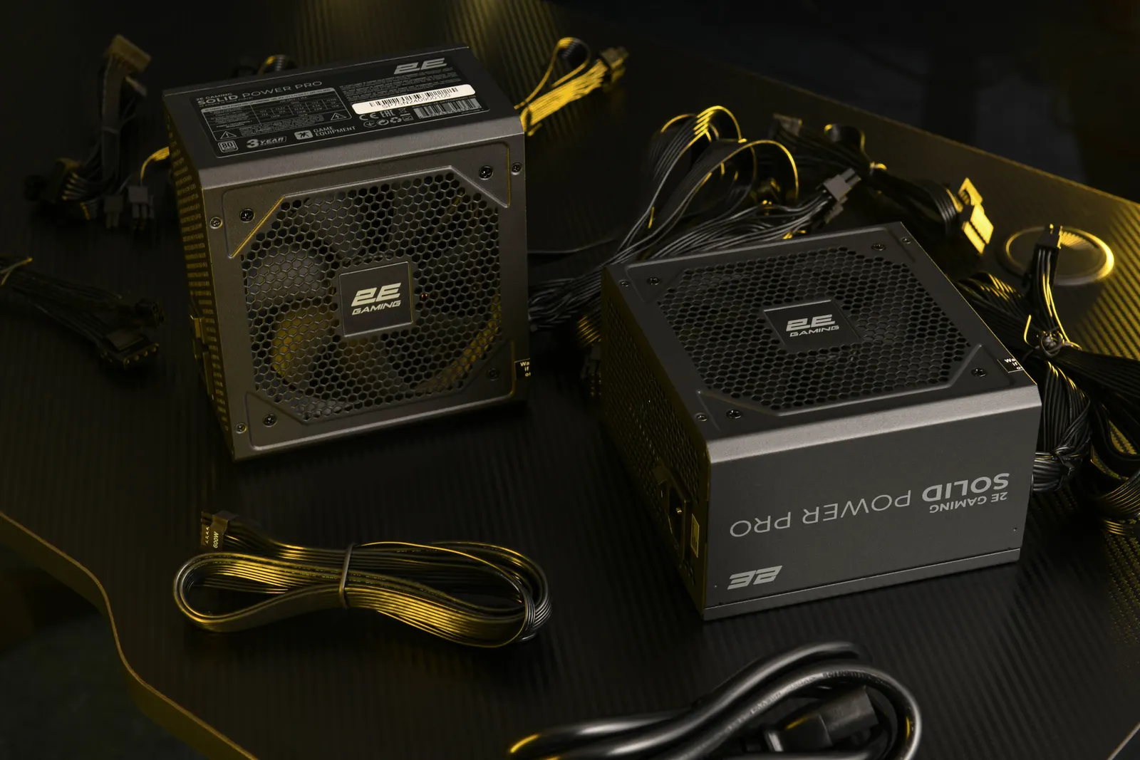 2E GAMING PSU Solid Power Pro (750W), >85%, 80+ Bronze, 120mm, 1xMB 24pin(20+4), 2xCPU 8pin(4+4), 3xMolex, 6xSATA, 4xPCIe 8pin(6+2), 1x12VHPWR, Semi