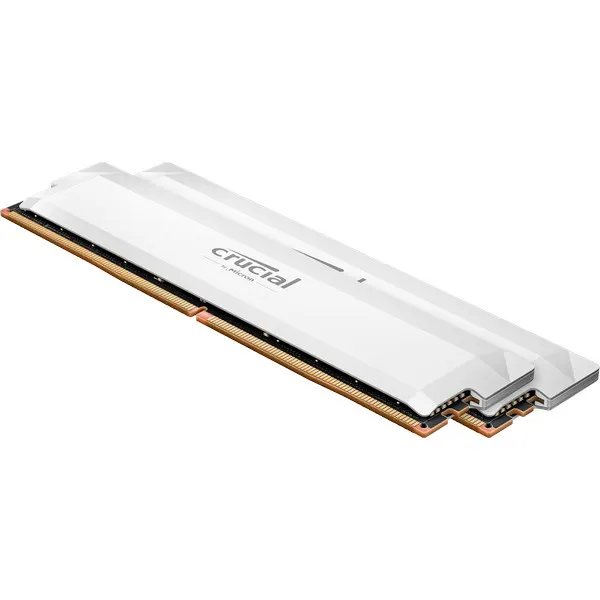 ოპერატიული მეხსიერება Crucial Pro White 32GB (2 x 16GB) DDR5 6000Mhz