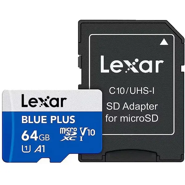 მეხსიერების ბარათი Lexar Blue Plus 64GB SDXC