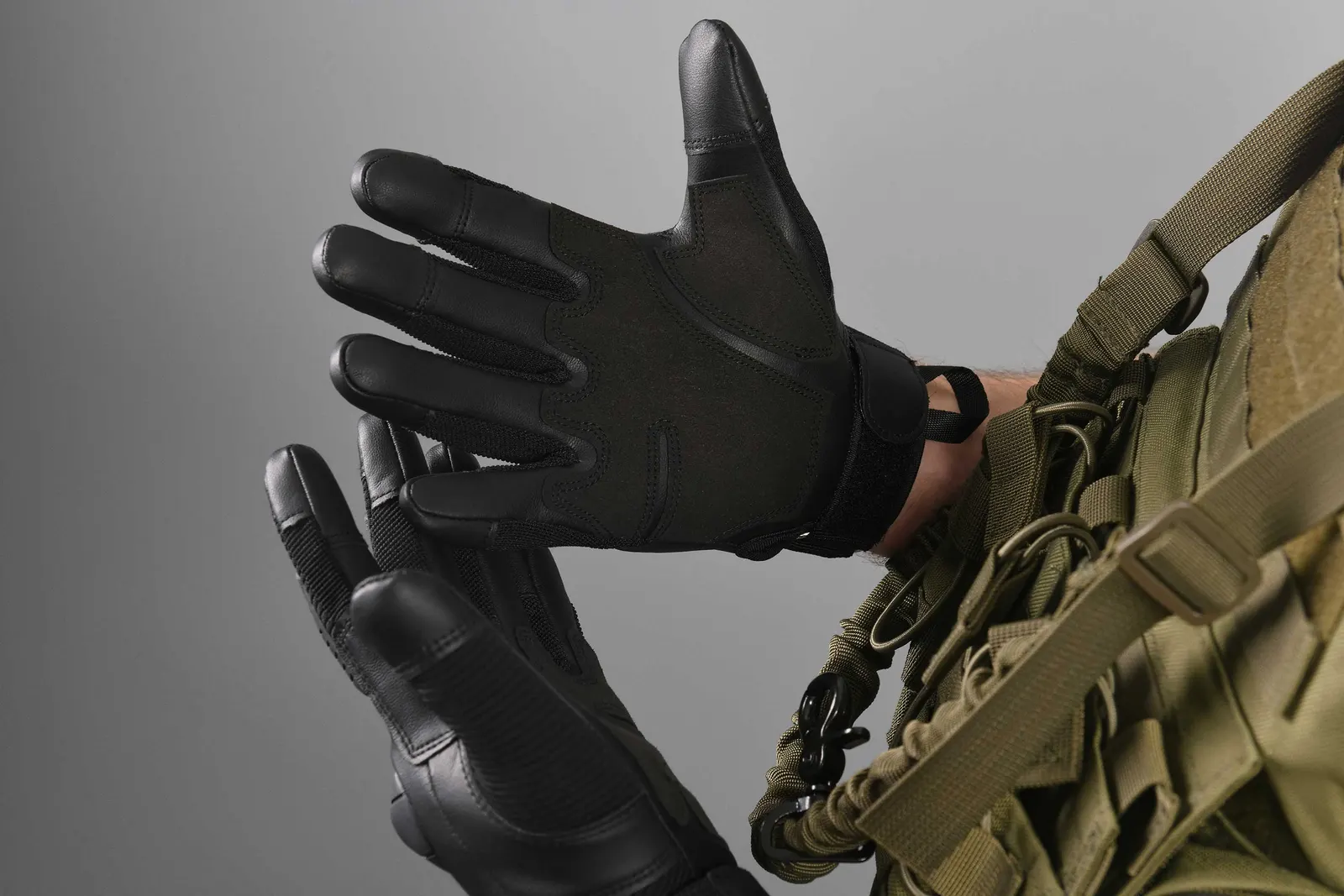 2E gloves, Sensor Touch S, Black