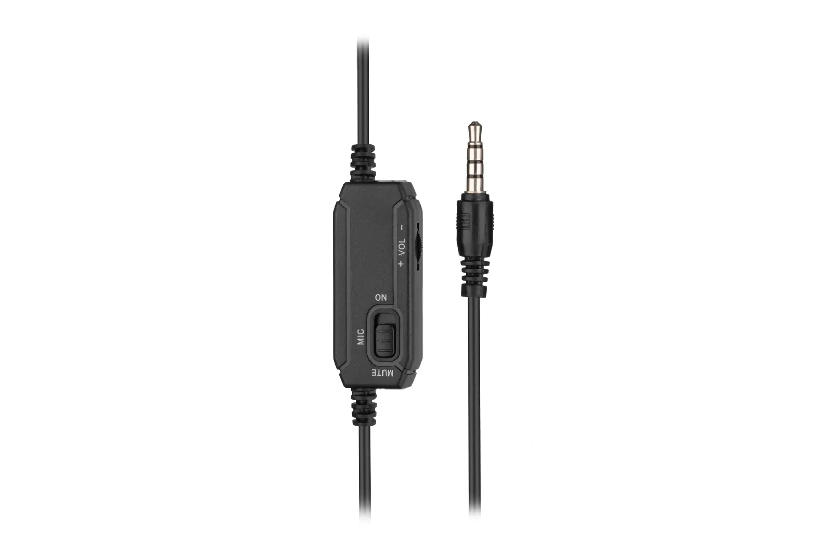 2E PC headset stereo On-ear CH12 mini-jack, omni-mic, 1.2m, black