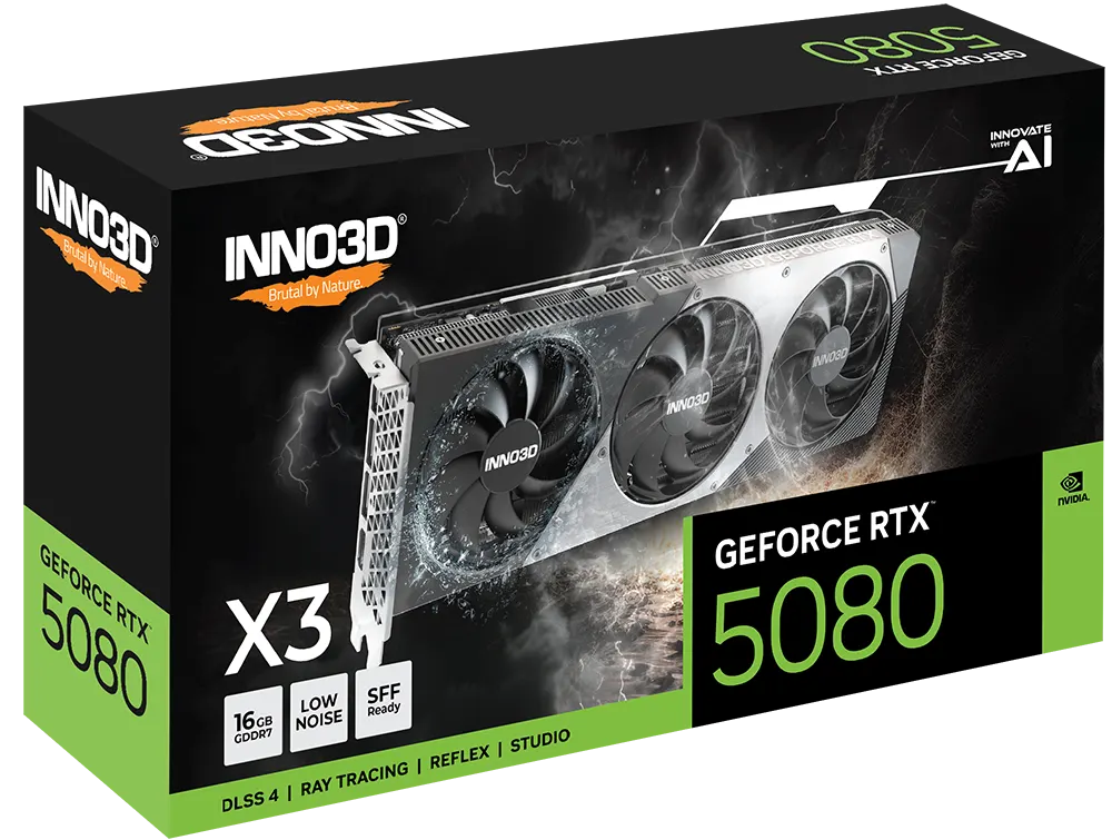 INNO3D GeForce RTX™ 5080 X3 16GB GDDR7