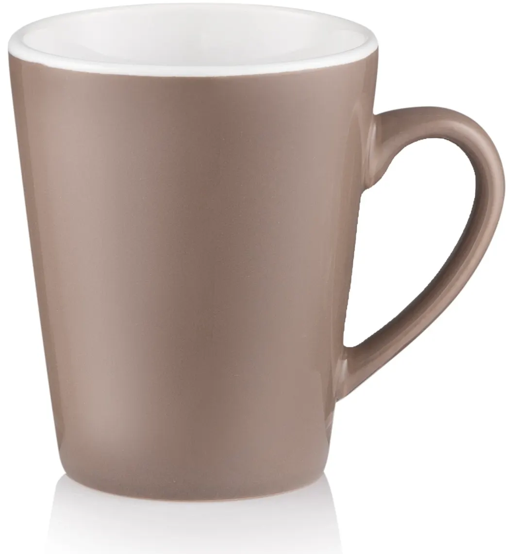 კათხა Mug ARDESTO Mario, 240ml, ceramics, brown