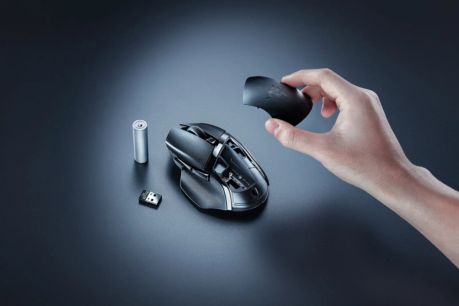 მაუსი Razer Mouse Basilisk V3 X HyperSpeed, RGB, WL/BT, black