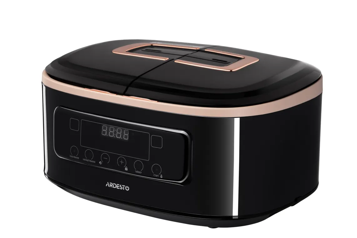 მულტისახარში Ardesto Multicooker DMC-SS1812B 2 pots/black