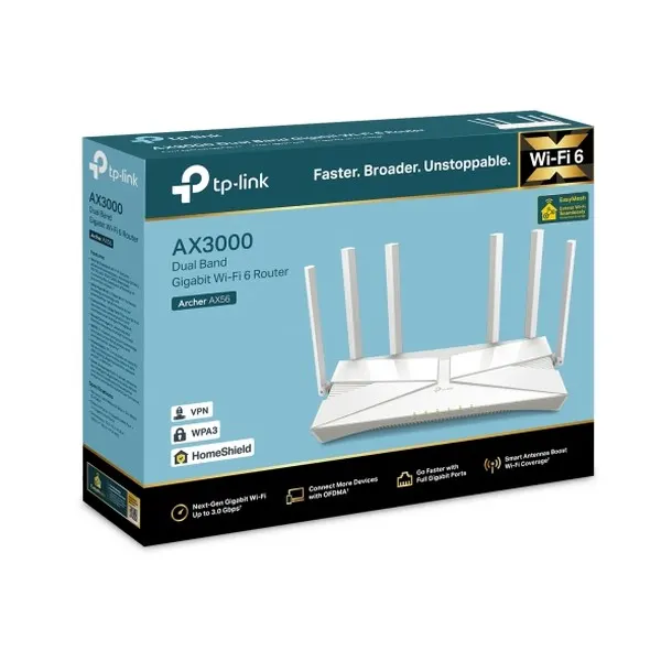 სვიჩი TP-Link Archer AX56 Wi-Fi 6
